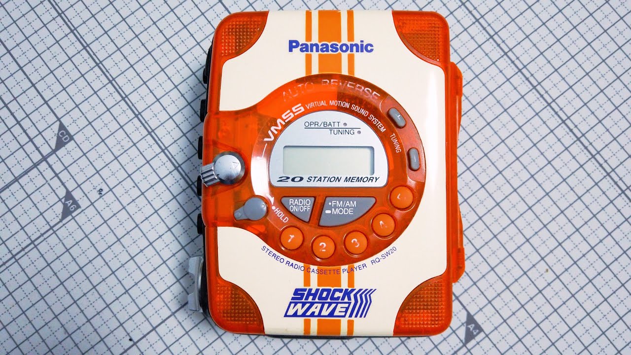 ShockWave Repair | Panasonic RQ-SW20 - YouTube