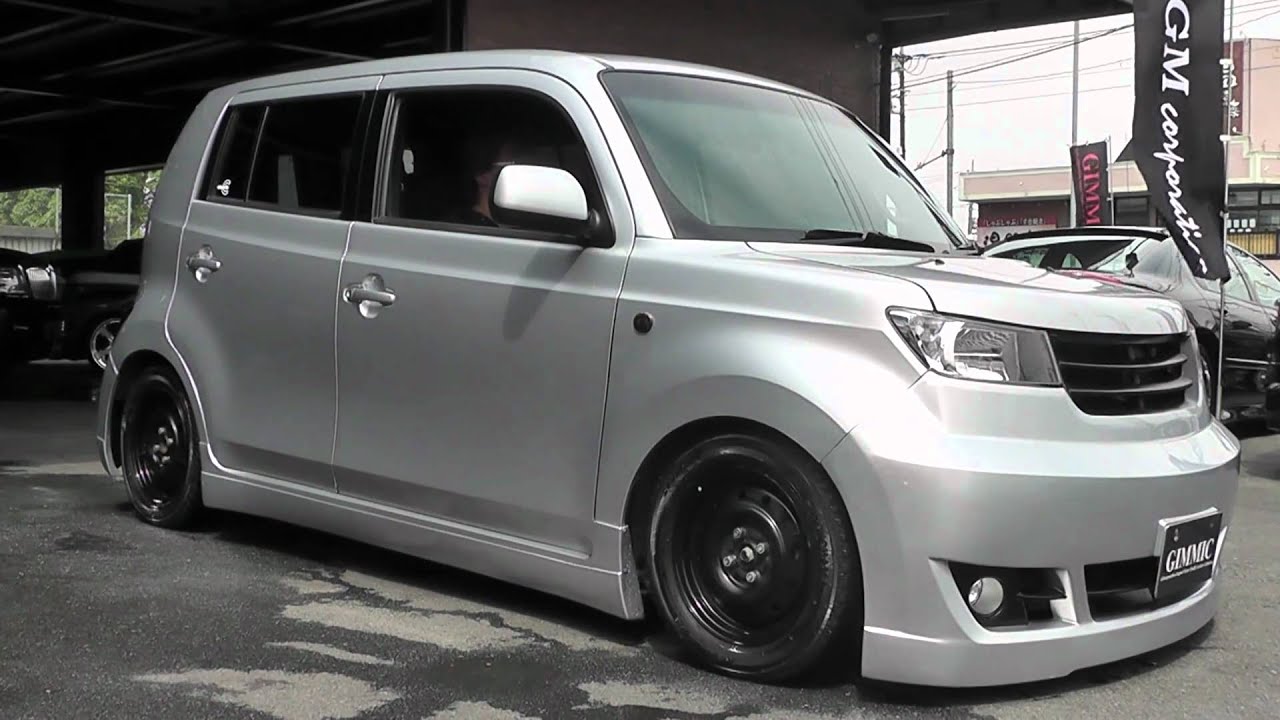 トヨタ QNC21 bB エアサス ② - YouTube