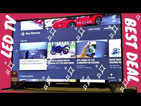 SHARP AQUOS 4T-C50AL1X 4K ULTRA HD ANDRIOD LED BACKLIGHT TV 50