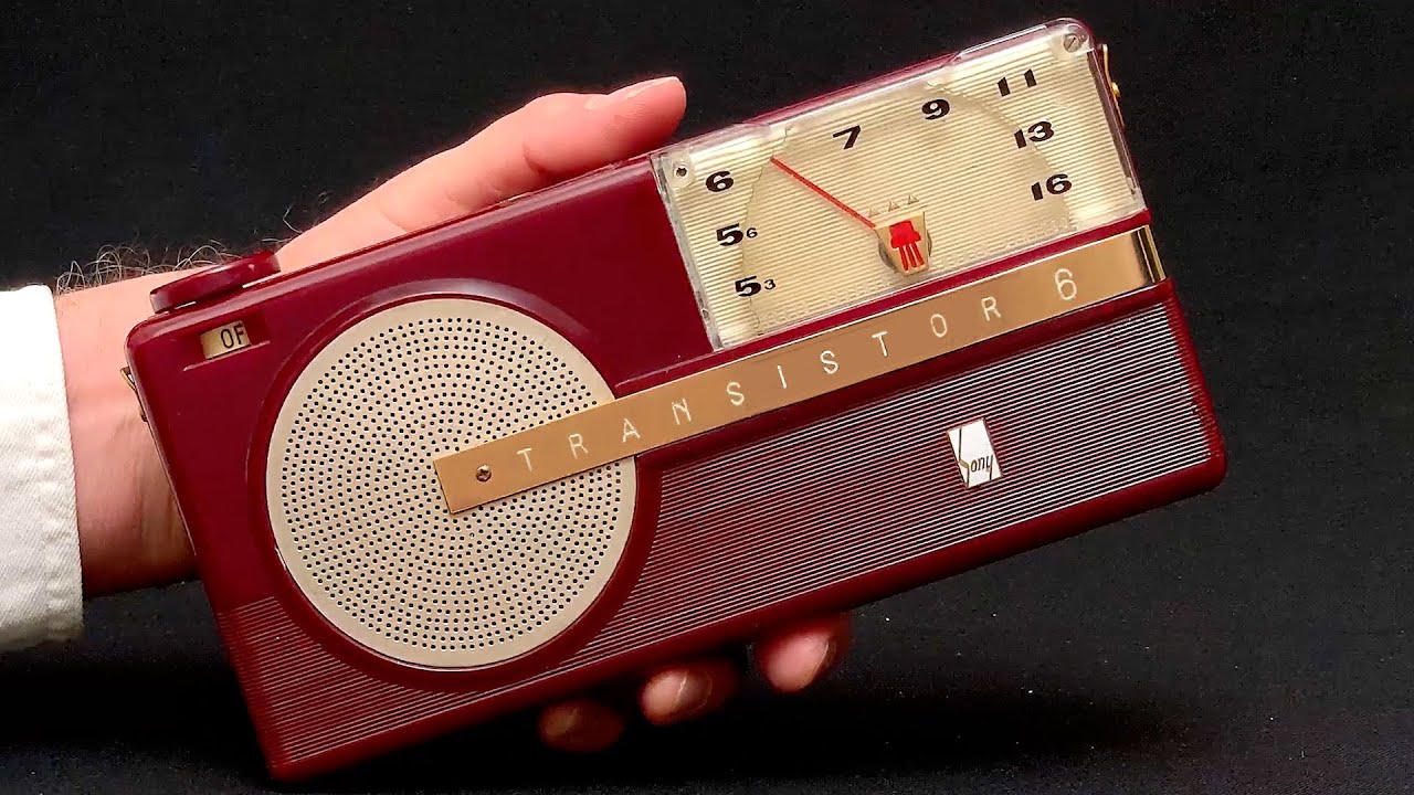 New In Box! The FIRST Pocket Clock Radio? (Vintage Sony TRW-621