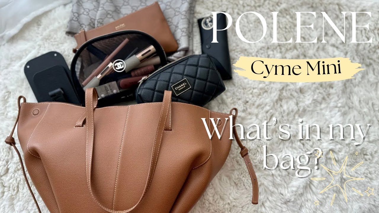 POLENE CYME MINI REVIEW | What Fits Inside & Mod Shots - YouTube