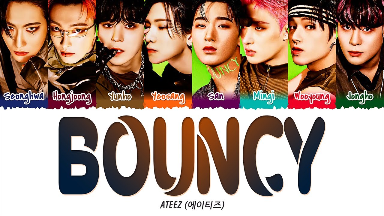ATEEZ (에이티즈) - BOUNCY (K-HOT CHILLI PEPPERS) (1 HOUR LOOP