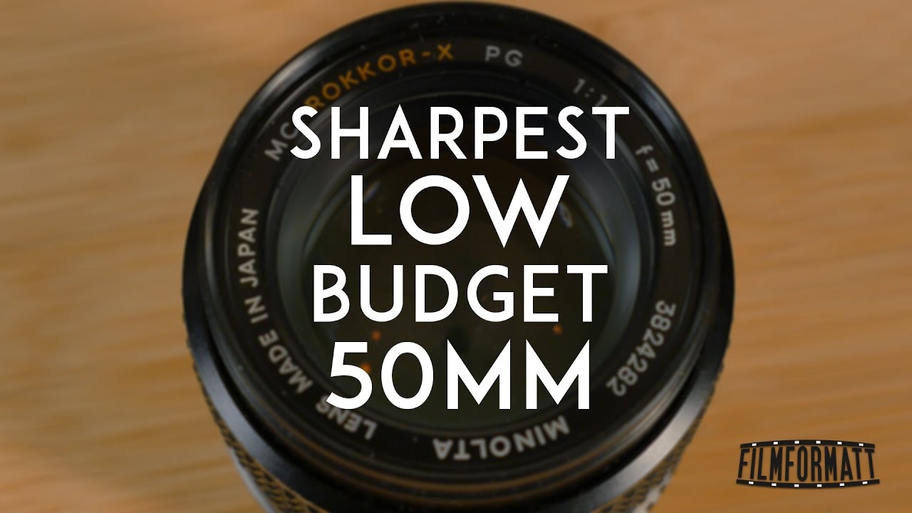 Minolta MC Rokkor-PG 50mm F1.4 Review - YouTube