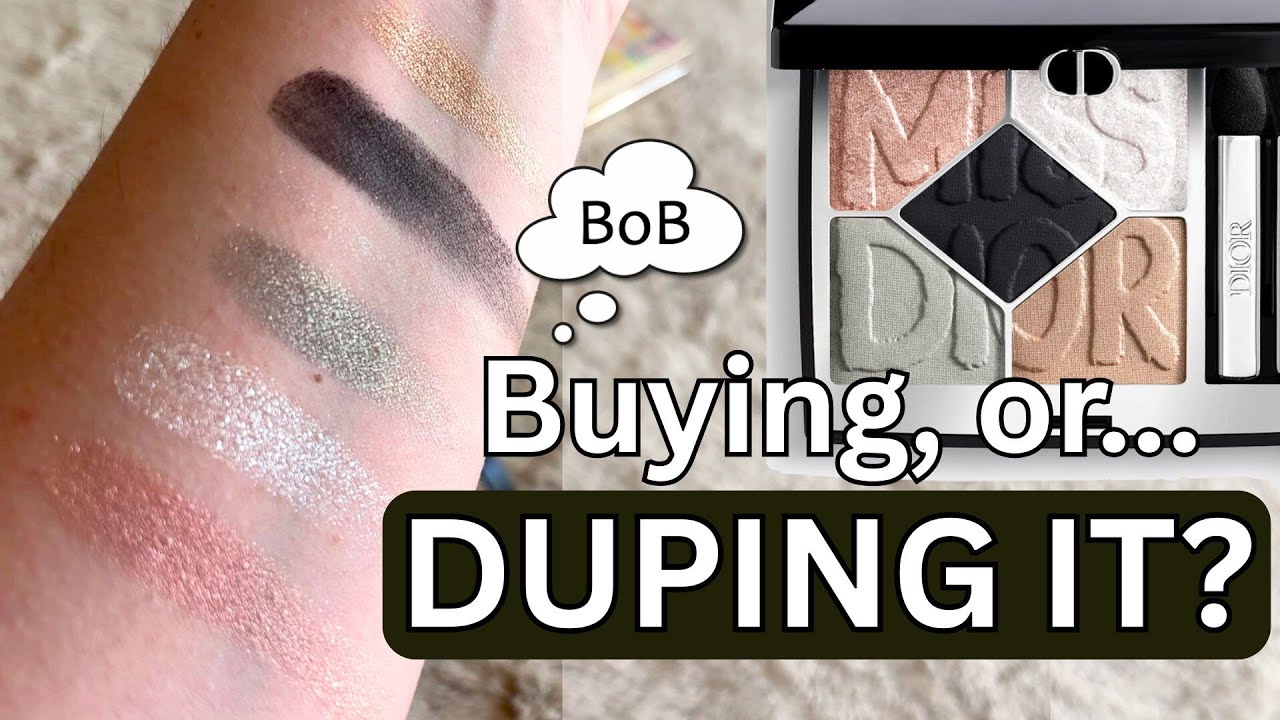 Miss Dior 931 Bold Black: Color Analysis and BoB Version - YouTube