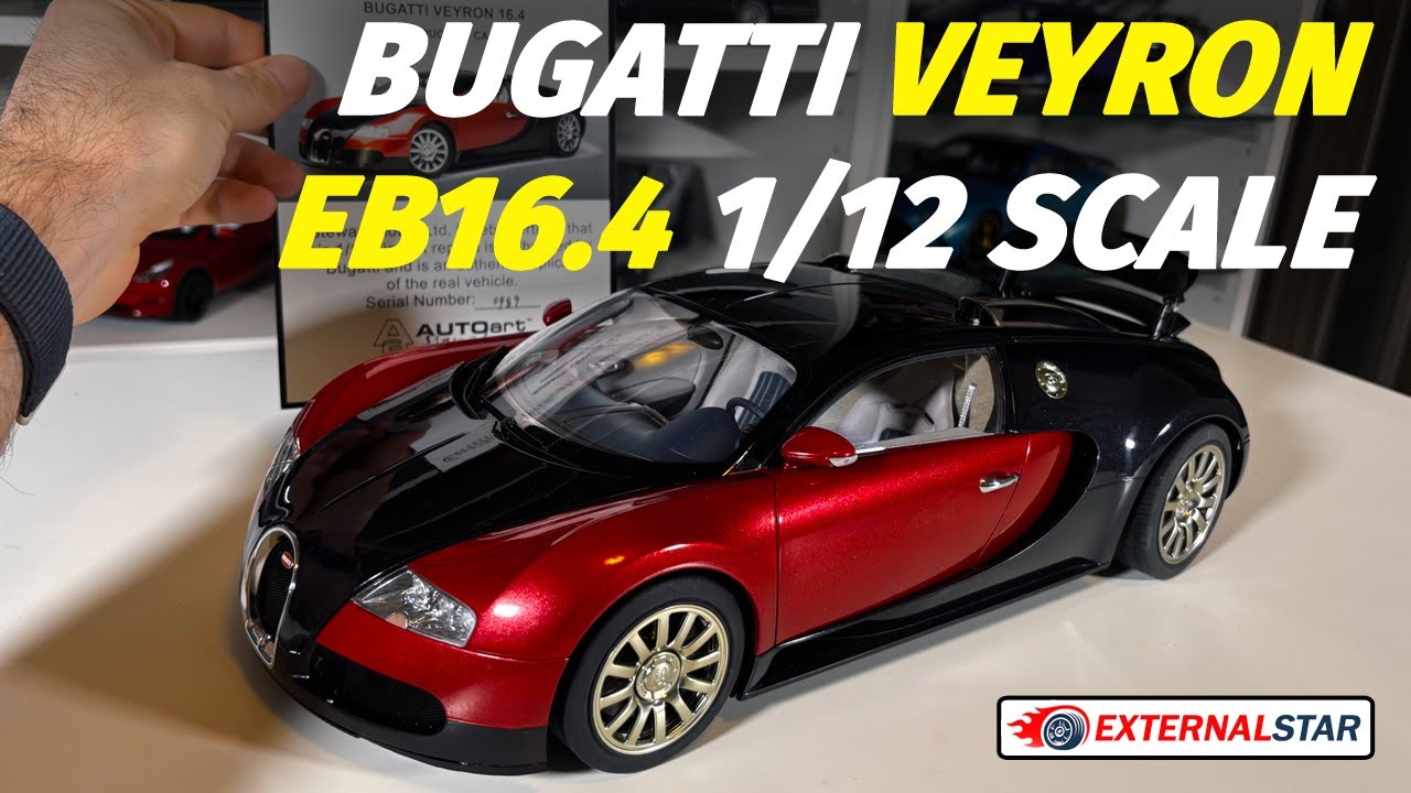 Unboxing: 1:12 Bugatti Veyron EB16.4 by AutoArt - YouTube
