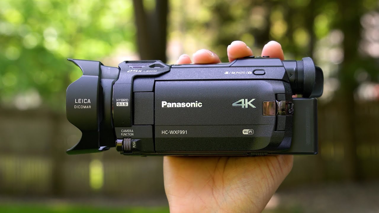 Panasonic VX985M 4K 24FPS Test - YouTube