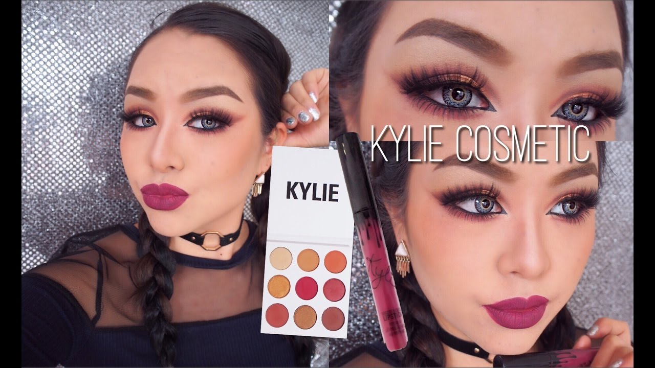 新作カイリーコスメセット〜アイシャドウ•リップ•ハイライトレビュー