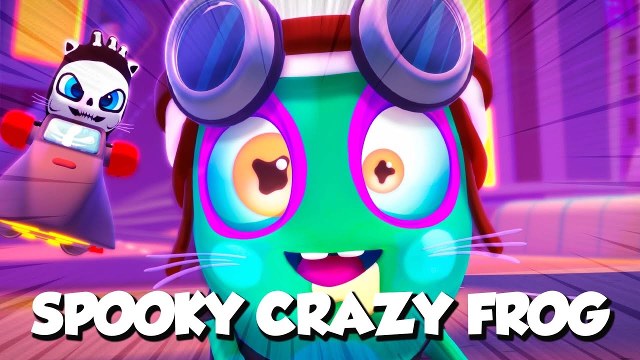 Crazy Frog HALLOWEEN Edition! 👻 Moonies Spooky Song - YouTube