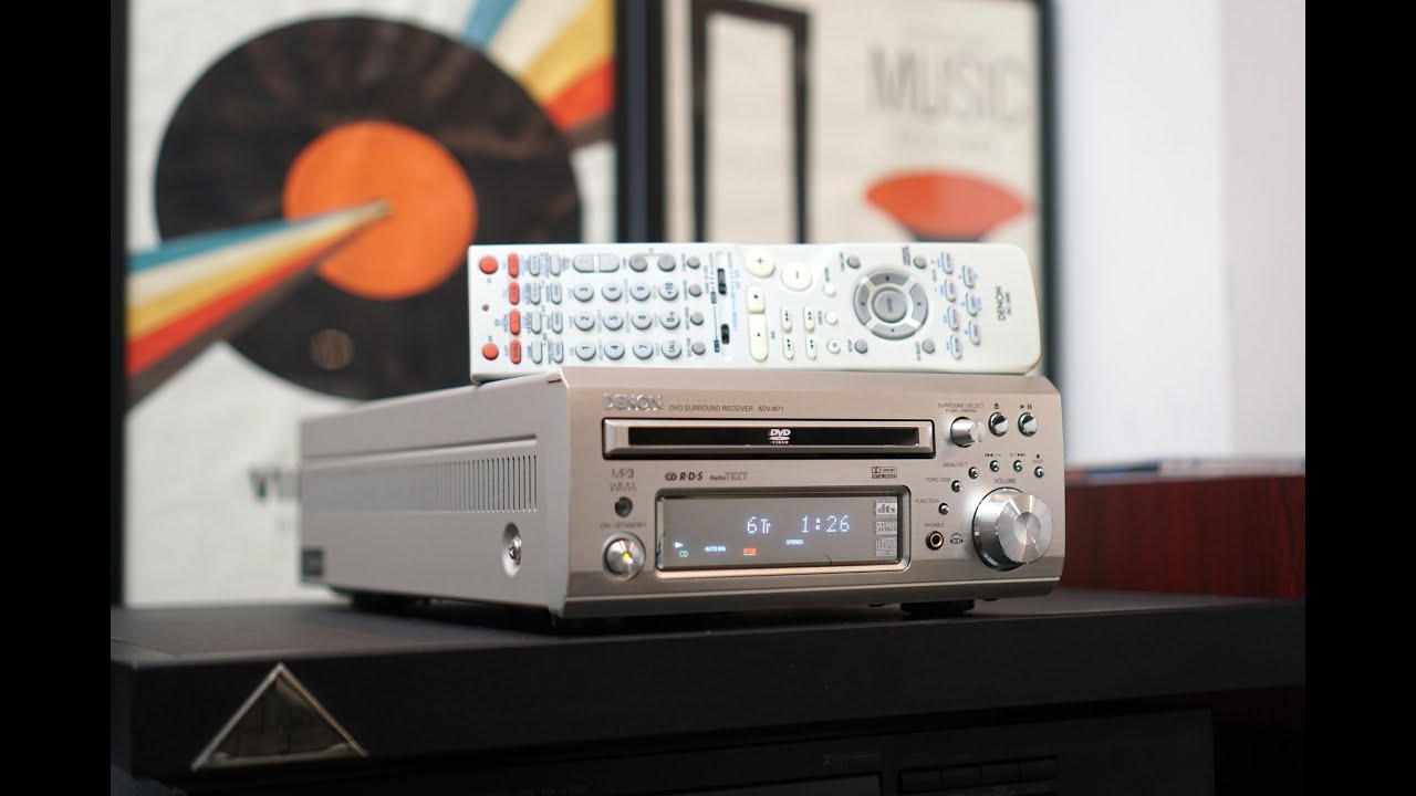 Denon ADV-M71 Midi-Size Amplifier & Receiver with CD/DVD/MP3