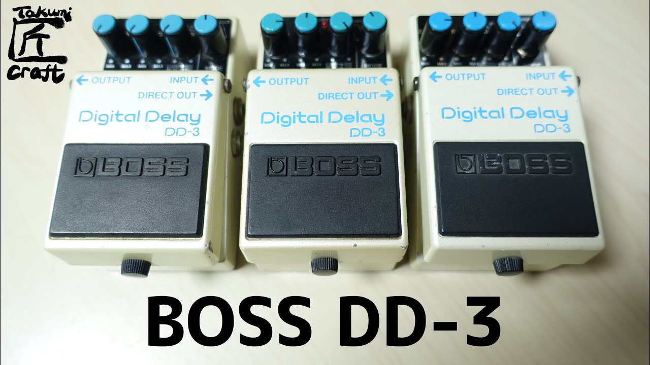 BOSS DD-3 Digital Delay Review - YouTube