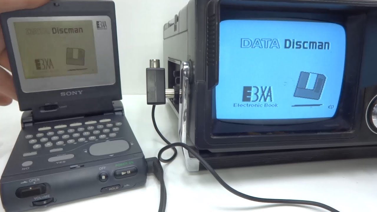 Sony Data Discman Test & Disassembly - YouTube