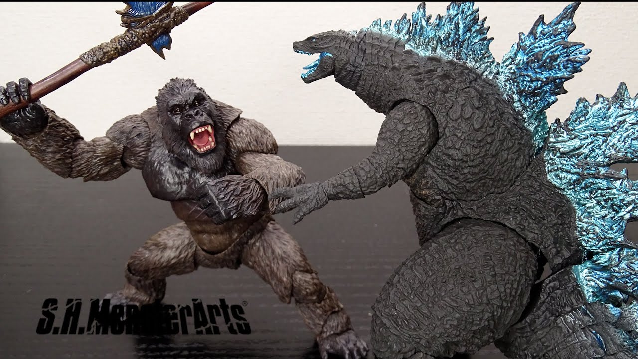 S.H.MonsterArts GODZILLA VS. KONG (2021) ゴジラVSコングのモンアツ