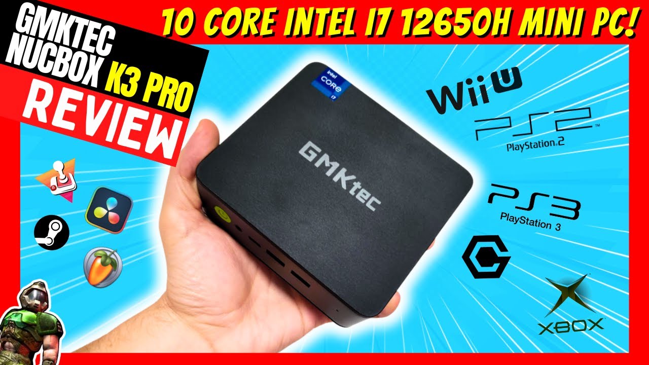 GMKtec NucBox K3 Pro REVIEW [Intel i7 12650H] - YouTube