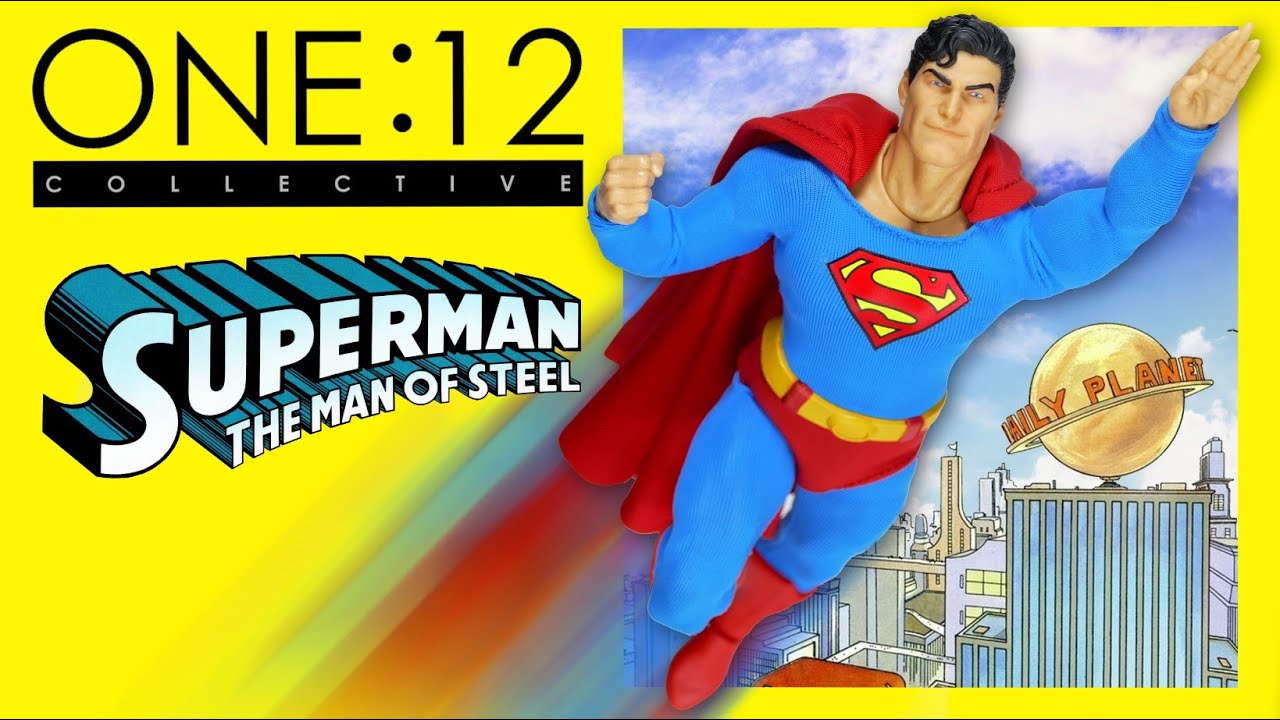 Mezco ONE:12 Collective Superman Man of Steel Edition - YouTube
