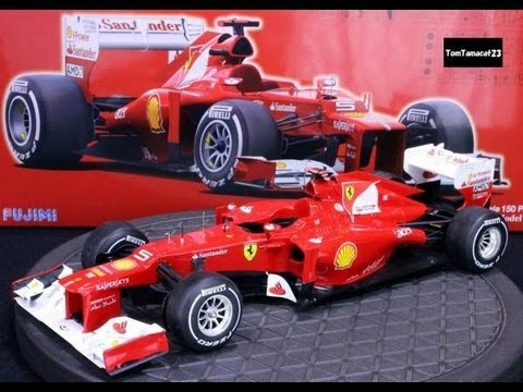 フジミ 1/20フェラーリ F2012 開封＆レビュー - YouTube
