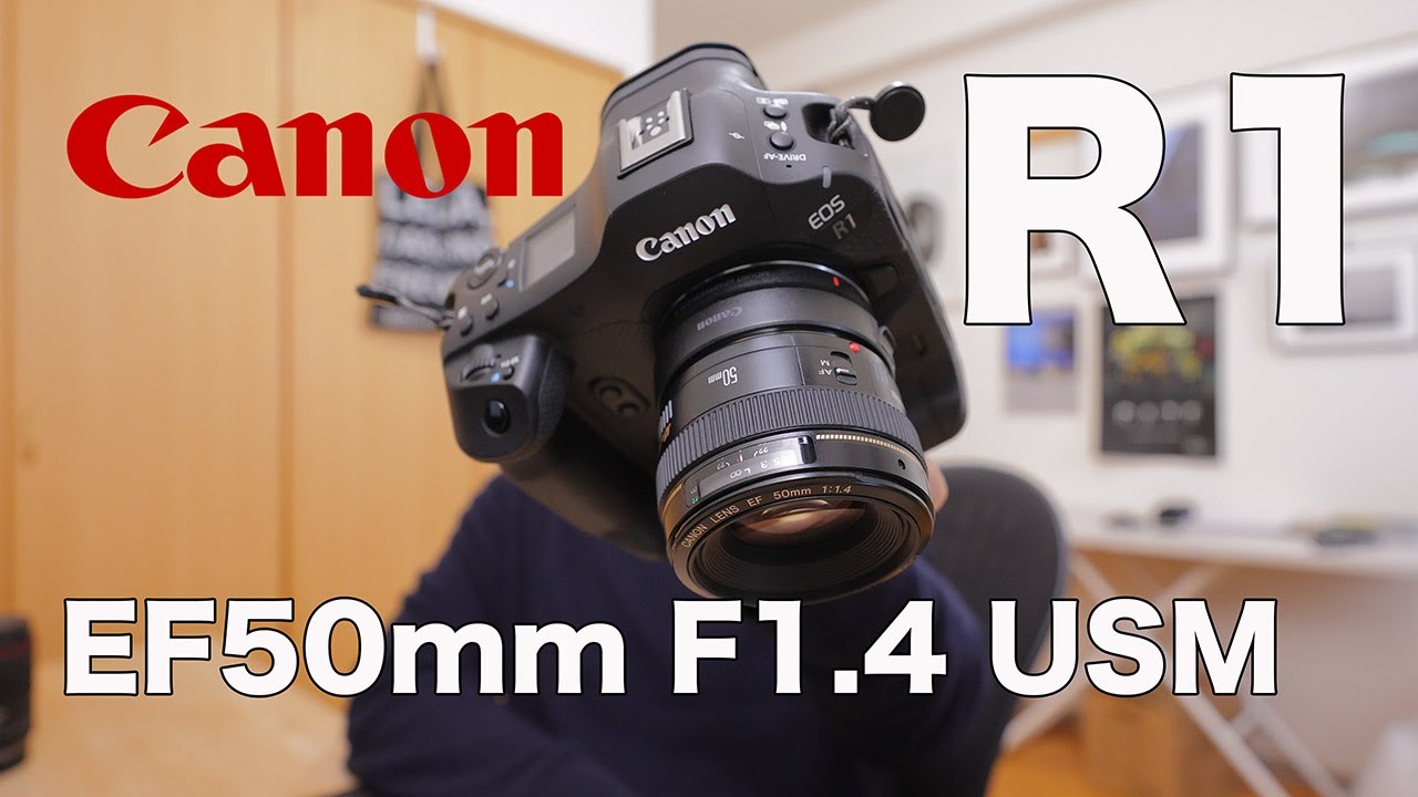 プロも驚愕！Canon R1×EF50mm F1.4 USMで撮影してみた結果… - YouTube