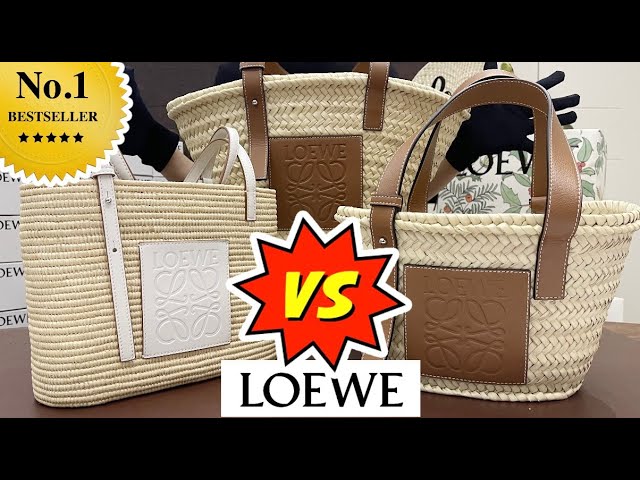 A hugely popular summer essential: the Loewe Small Basket bag. A