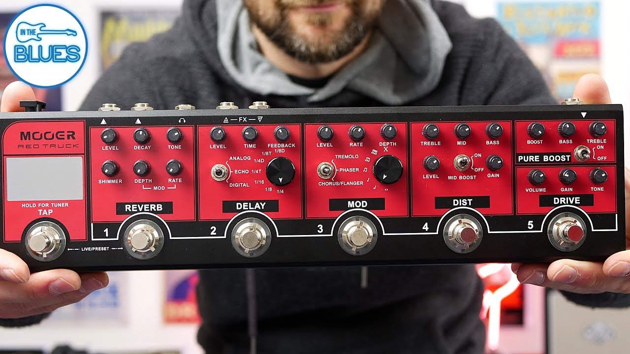 Mooer Red Truck Multi Effects Pedal Full Review | The Ultimate All