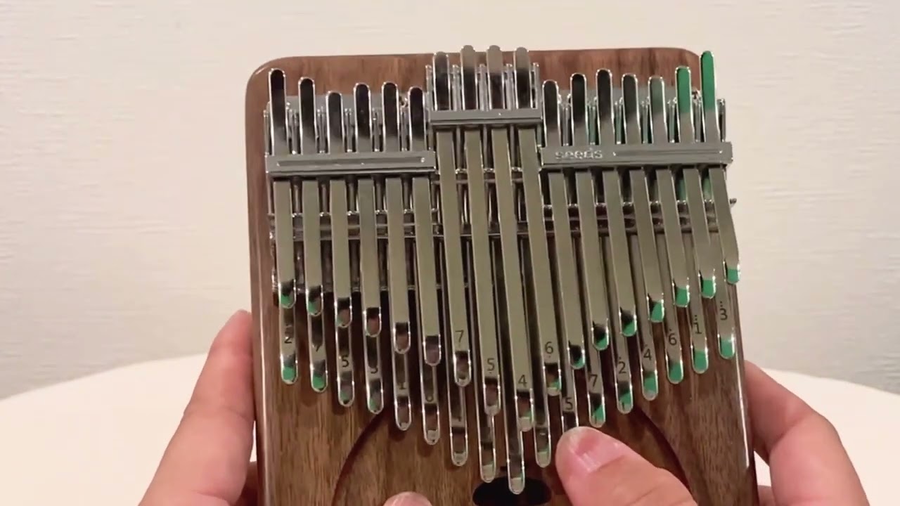 34鍵 クロマチックカリンバ(Seeds) Key=B / chromatic kalimba 34 key