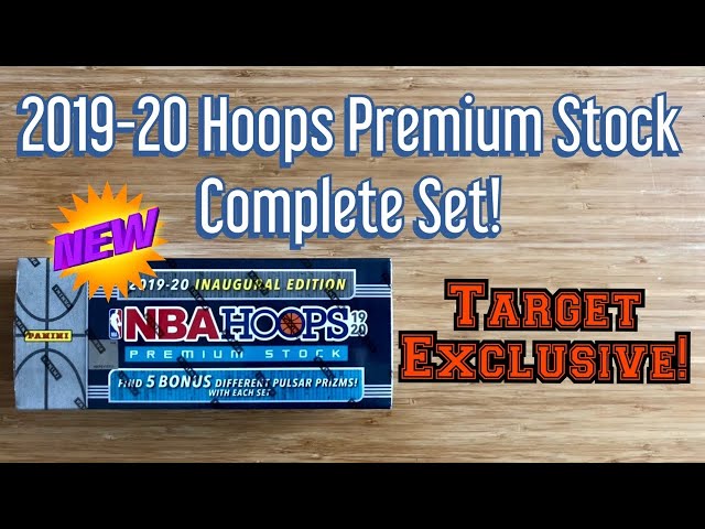 2019-20 Panini Hoops Premium Stock Complete Set - Target Exclusive
