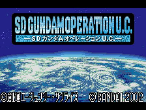 WonderSwan Color Longplay - SD Gundam - Operation U.C (OLD) - YouTube