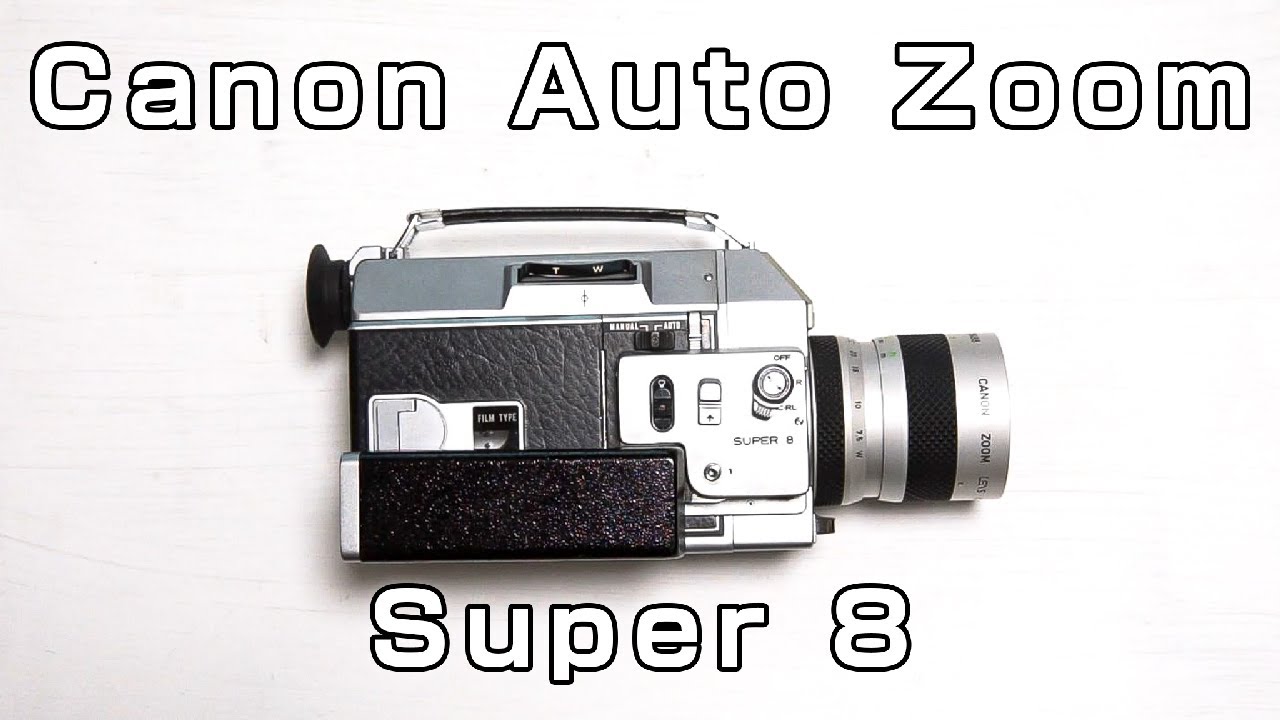 なんじゃこれ【Super 8】Canon Auto Zoom 814 Super 8触ってみた【Film