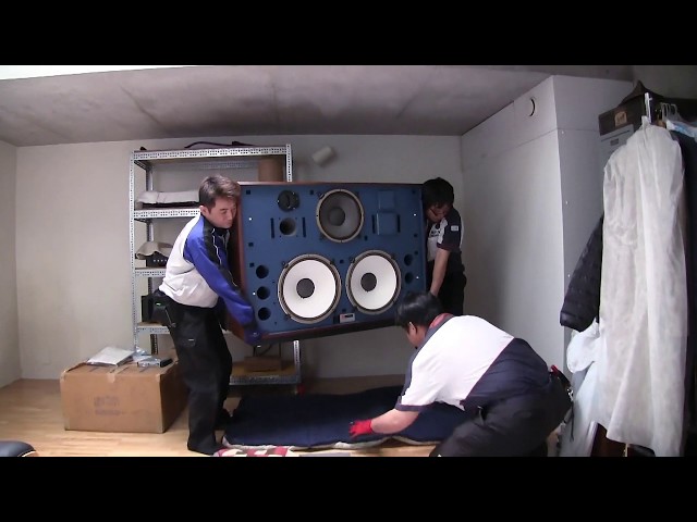 Old Vid] JBL 4350 Early Model Repro Speakers New Built by KENRICK