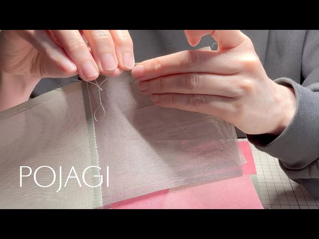 ◇ポジャギ◇縫い語り#1 - YouTube