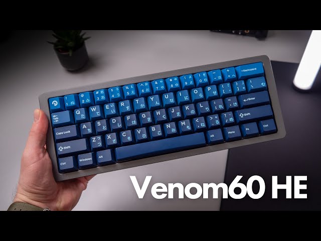 Building the Fastest Hall Effect Keyboard - Geonworks Venom 60 HE