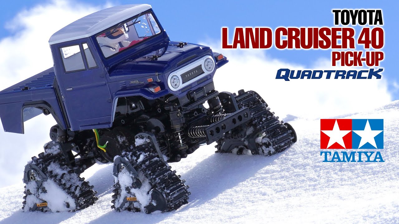 TAMIYA R/C TOYOTA LAND CRUISER 40 PICK-UP QUADTRACK（GF-01FT