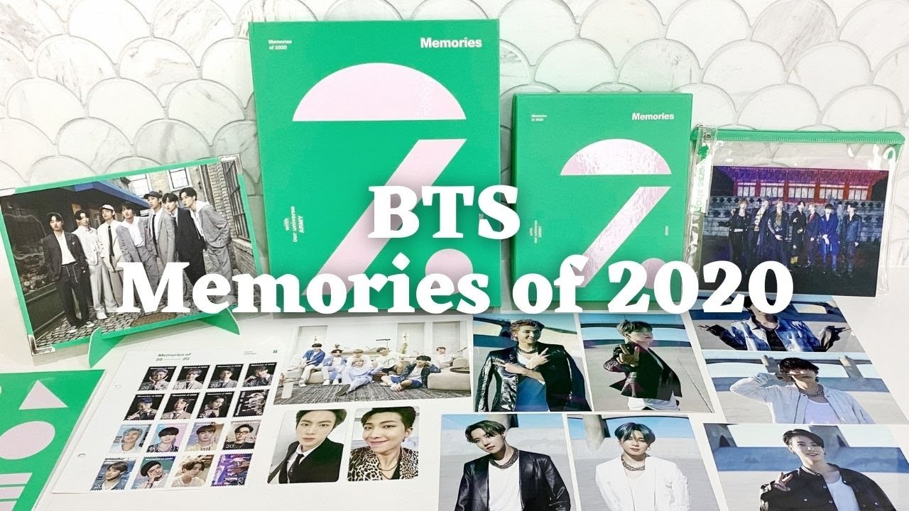 unboxing] BTS Memories of 2020 DVD & Blu-ray - YouTube