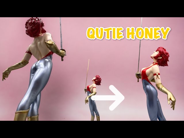 キューティーハニー』 ボークス ガレージキット 腕を付け直しました