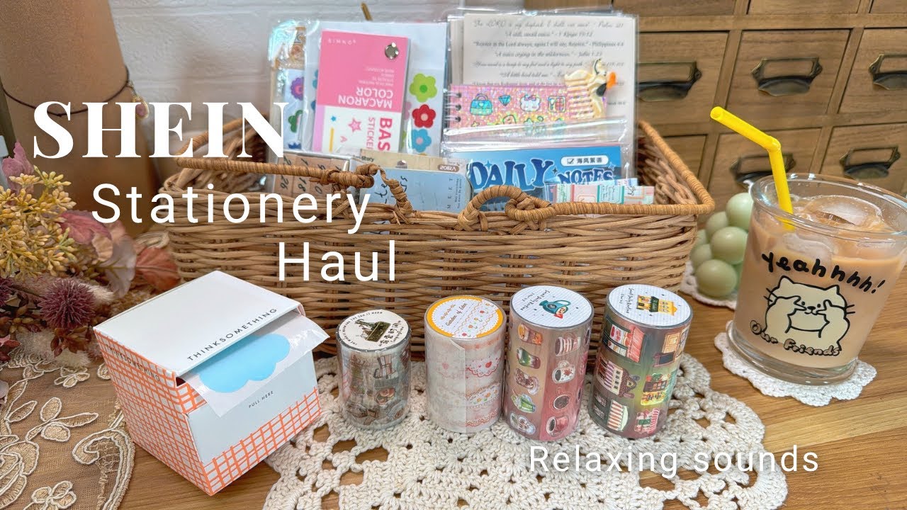 haul|SHEIN コラージュ素材 購入品紹介🍒unboxing - YouTube