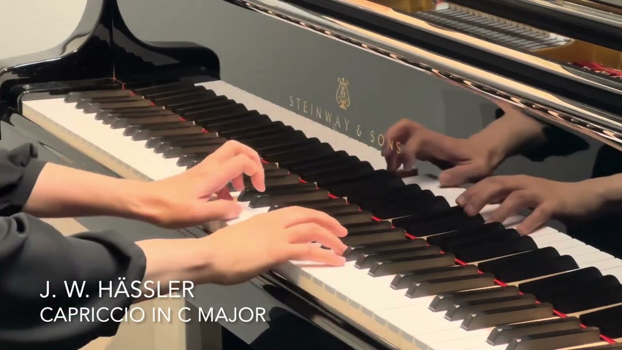 J. W. Hässler - Capriccio in C major ／ J. W. へスラー
