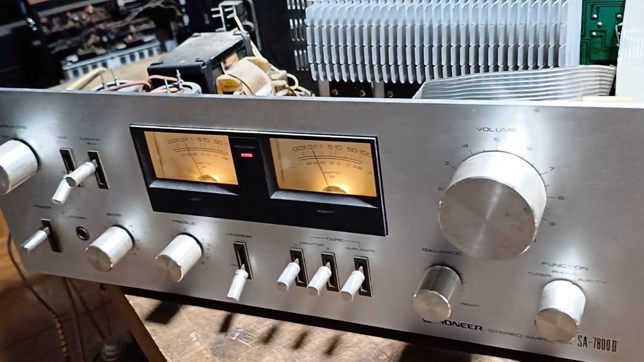 ☆人気急上昇中‼ PIONEER SA-7800 プリメインアンプ - YouTube
