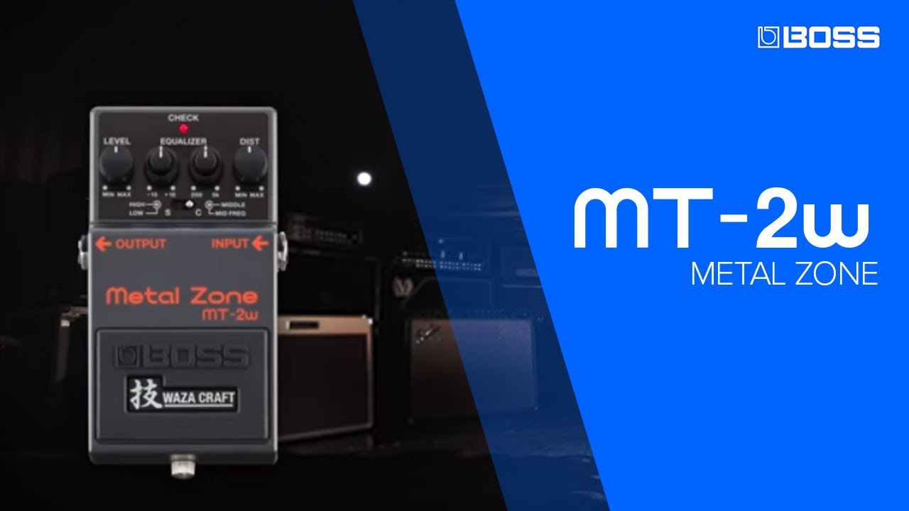 BOSS MT-2W Metal Zone ディストーション メタルゾーン エフェクター