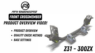 Z31 Front Crossmember - 300ZX - Apex Engineered