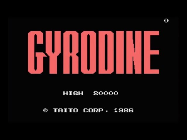 MSX】ジャイロダイン【1周クリアまで】 - YouTube