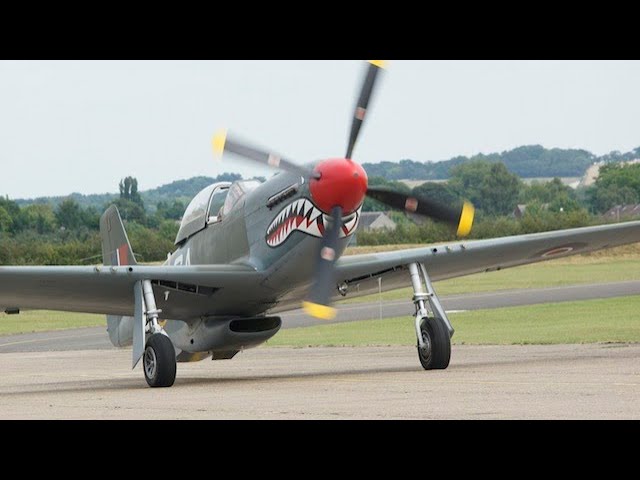 P-51D Mustang 'The Shark', KH774, G-SHWN - YouTube