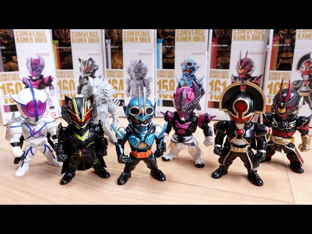 Gatchard! Geets! Faiz! Three works converge! Candy Toy Kamen Rider