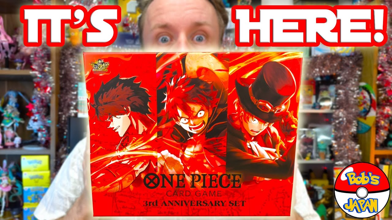 One Piece Card Game 3rd Anniversary Set OPENING and Review
