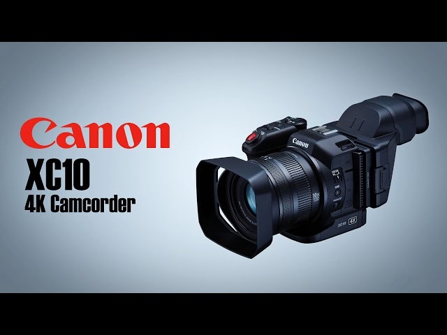 Hands-On Review: Canon | XC10 4K Professional Camcorder - YouTube