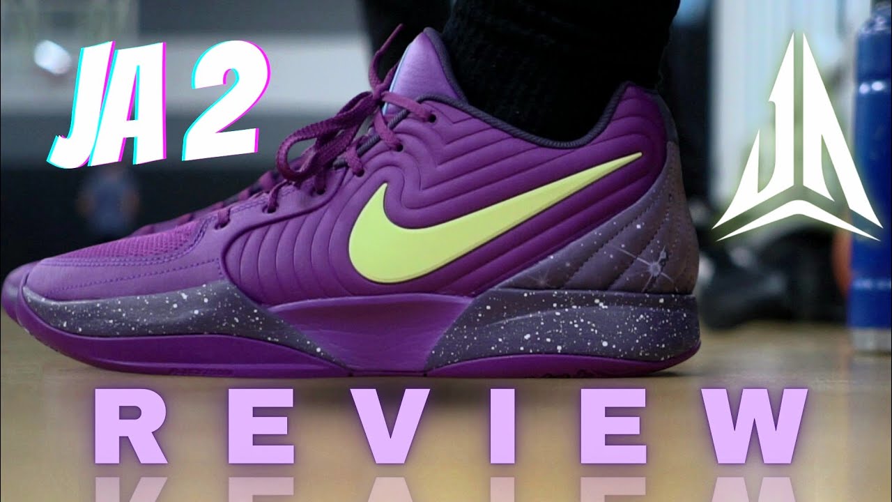 Nike Ja 2 On Court Review! Purple Sky/ Worth the Hype ? - YouTube