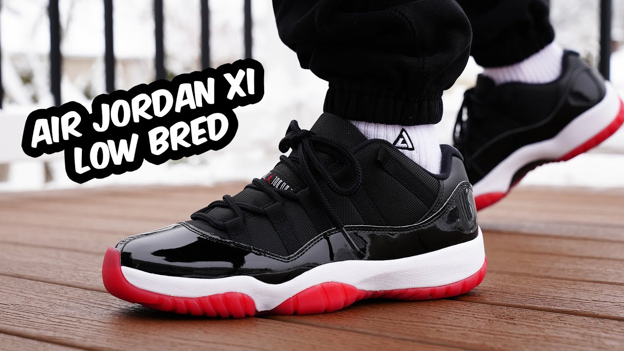 Air Jordan 11 Low Bred 2025 REVIEW & On Feet - YouTube