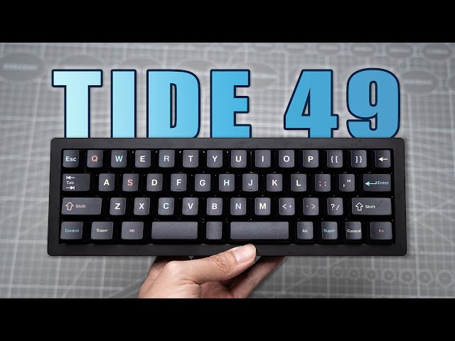 Epomaker TIDE 49 | 40% Keyboard Sound Test & Teardown | ASMR - YouTube