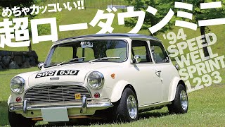 Super cool!! Ultra-low-down Mini ['94 Speedwell Sprint 1293] - YouTube