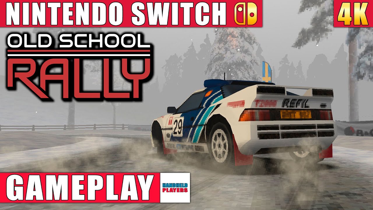 Old School Rally Nintendo Switch 1 Gameplay in 4K - YouTube