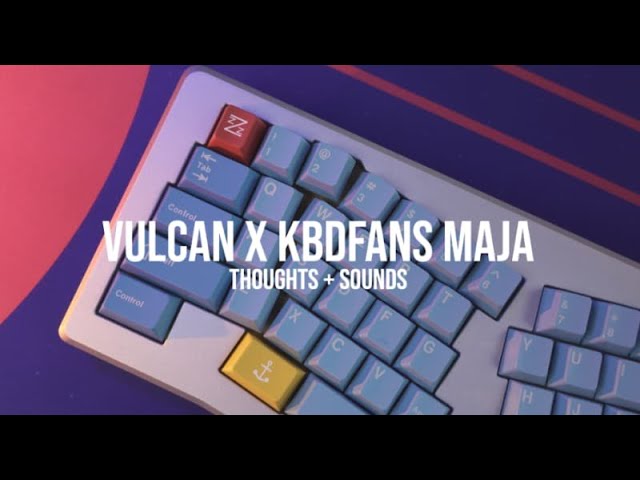 KBDfans x Vulcan Maja V2 keyboard build guide - YouTube