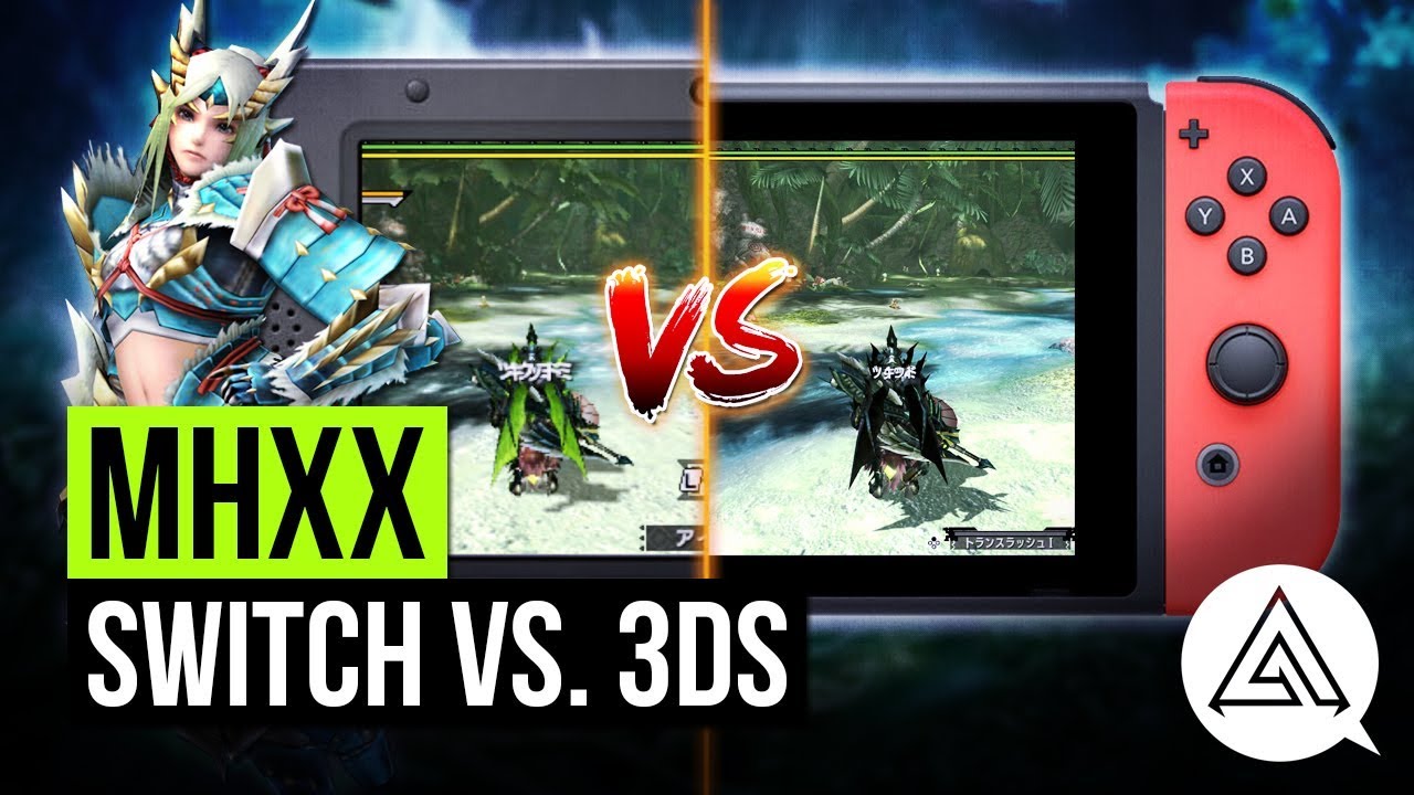 Monster Hunter XX | Nintendo Switch vs. 3DS Gameplay Comparison