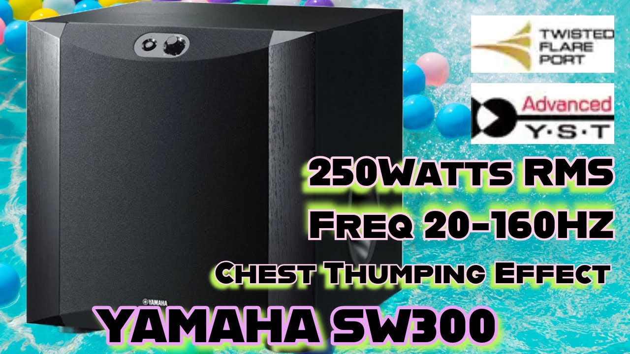 Low budget YAMAHA NS-SW300 | 10inch 250WATTS RMS | NEW PIECE FOR